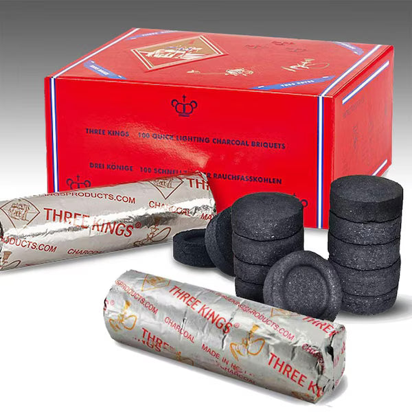 Three Kings Hookah Charcoal