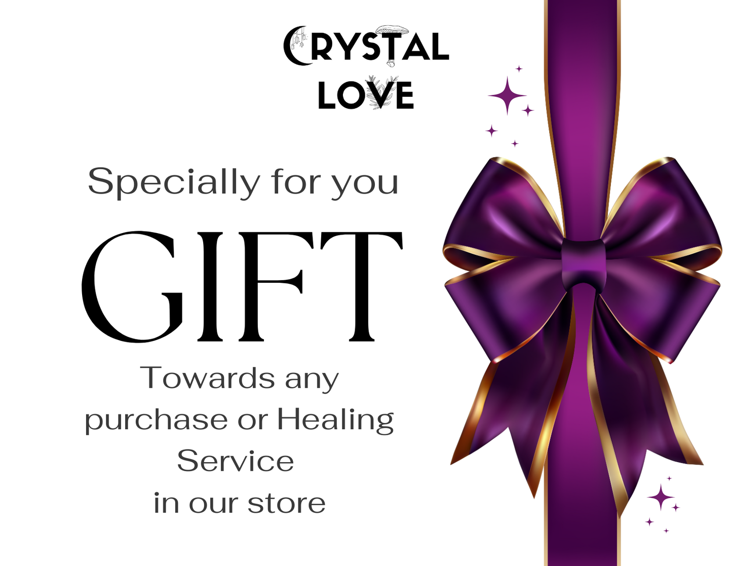 Crystal Love Gift Card