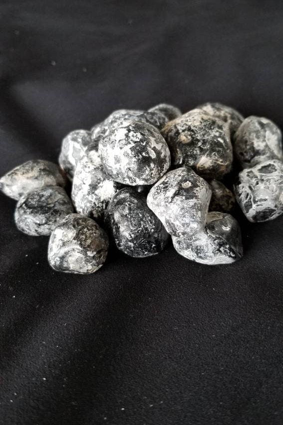 Extra Large Apache Tear Drops Rough Raw Unpolished but same Mineral as Obsidian just Formed in another way Very Grounding & Powerful Energy