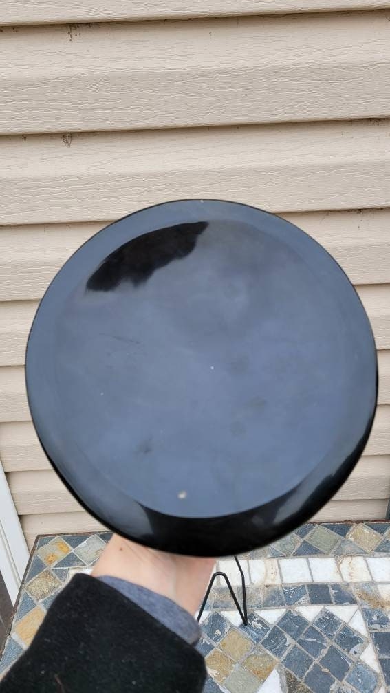 Golden Sheen Obsidian Eclipse Hand Carved from Mexico #1