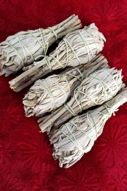 White Sage is a great tool for Clearing Stagnant &/or Negative Energy OR a Great Gift for House Warming