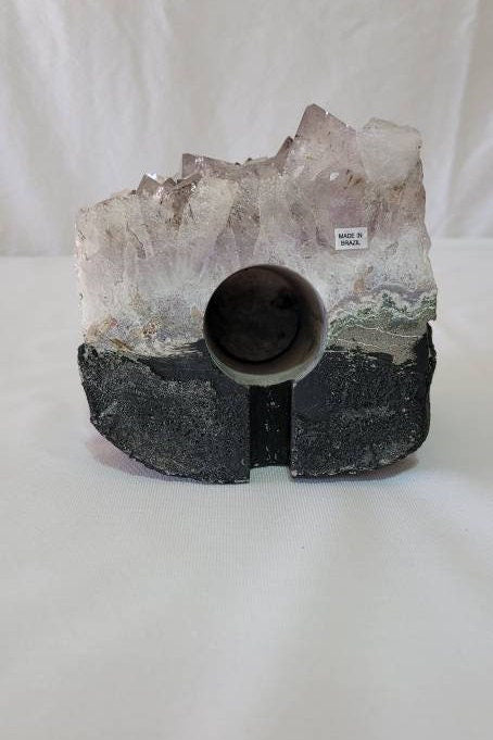 Amethyst Lamp perfect for a Cozy Space * Mediation Room * Bedroom * Yoga * Livingroom * Relax in the ambiance * Sacred Space