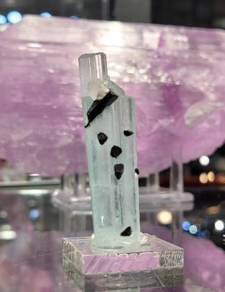 Aquamarine Mineral Specimen with Apatite from Pakistan * Show Piece * Collector Specimen * From Skardu Pakistan