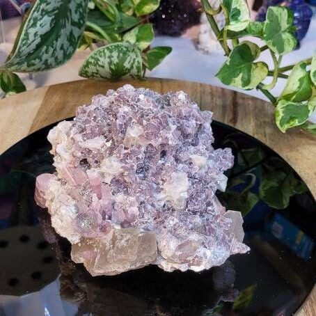 RARE Pink Tourmaline with Lepidoite from Pakistan Specimen
