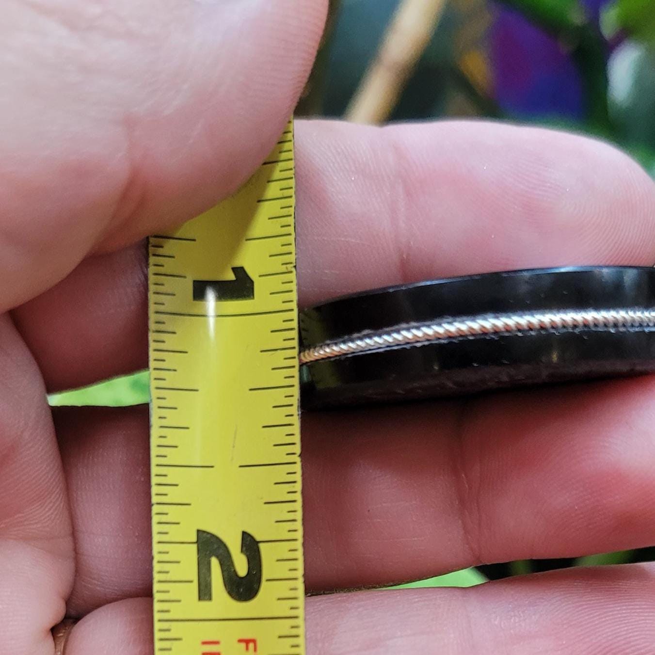 Ixchel Moon Goddess Obsidian Pendant • Handmade Etched Jewelry • Mayan Moon Magic • Protection Amulet • Spiritual Gift 1.5"