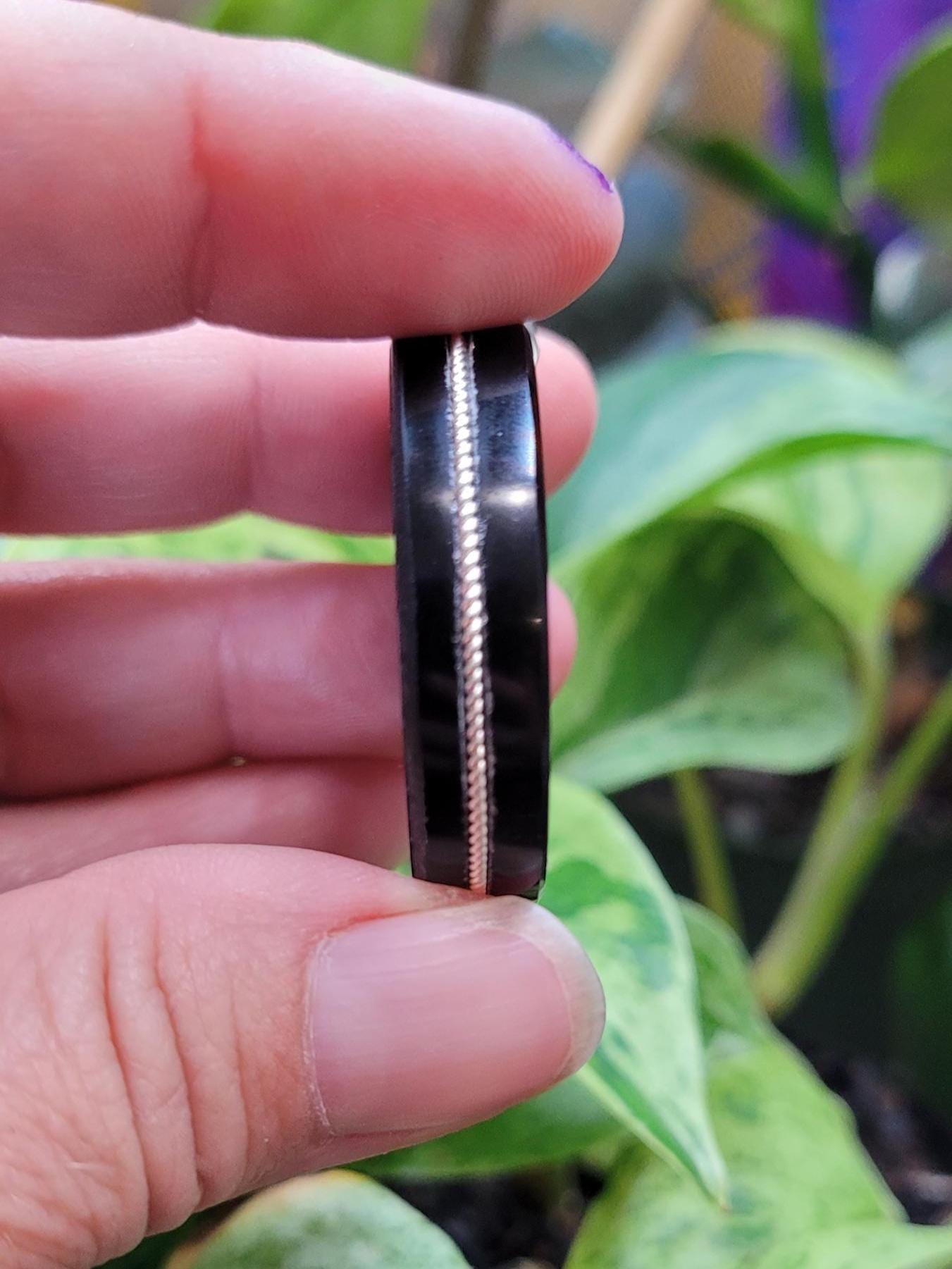 Ixchel Moon Goddess Obsidian Pendant • Handmade Etched Jewelry • Mayan Moon Magic • Protection Amulet • Spiritual Gift 1.5"